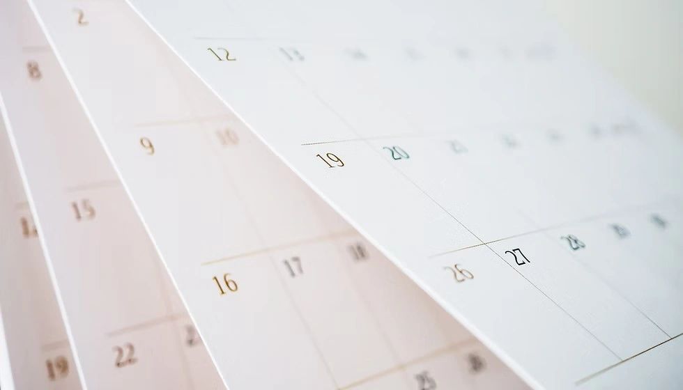 A calendar, representing over 1,000 inspections completed since 2018